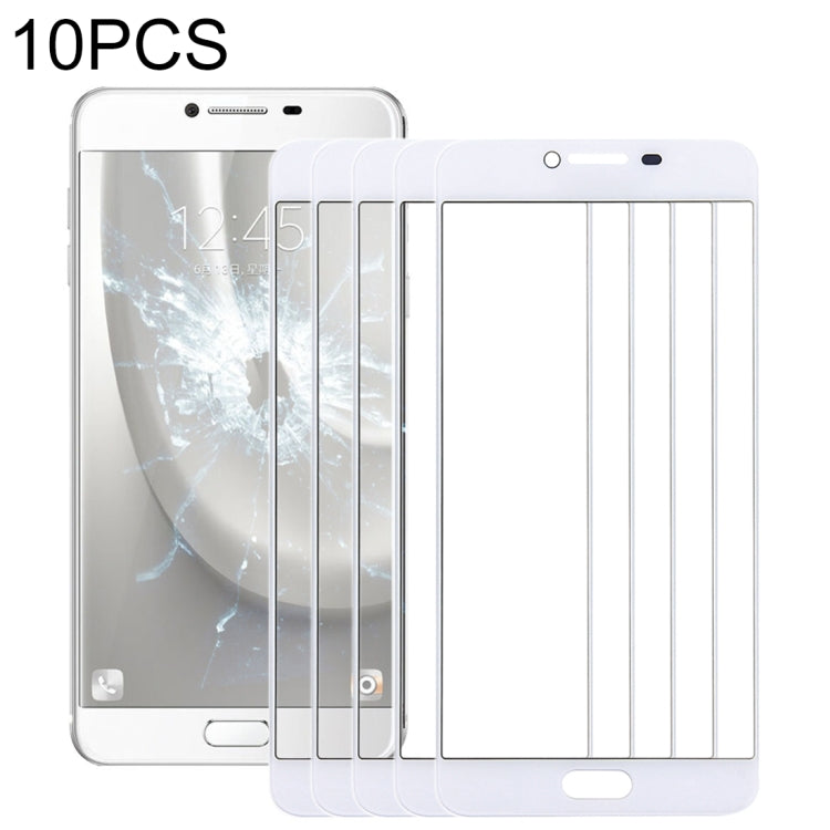 For Samsung Galaxy C5 10pcs Front Screen Outer Glass Lens, For Samsung Galaxy C5