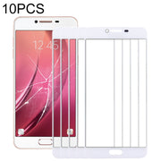For Samsung Galaxy C7 10pcs Front Screen Outer Glass Lens, For Samsung Galaxy C7
