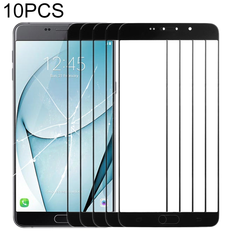 For Samsung Galaxy A9 (2016) / A900 10pcs Front Screen Outer Glass Lens, For Samsung Galaxy A9 (2016)