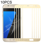 Per Samsung Galaxy S7 / G930 10 pezzi Lente in vetro esterna per schermo anteriore, For Samsung Galaxy S7(10pcs), For Samsung Galaxy S7