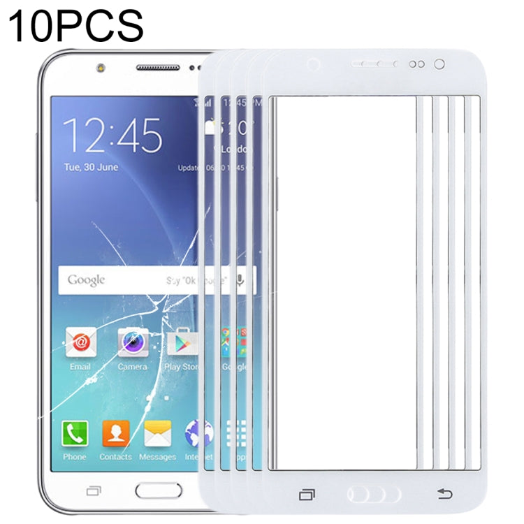 For Samsung Galaxy J7 / J700 10pcs Front Screen Outer Glass Lens, For Samsung Galaxy J7