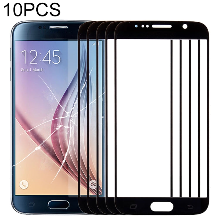 For Samsung Galaxy S6 / G920F 10pcs Front Screen Outer Glass Lens, For Samsung Galaxy S6