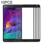 Per Samsung Galaxy Note 4 / N910 10 pezzi Lente in vetro esterna per schermo anteriore, For Samsung Galaxy Note 4