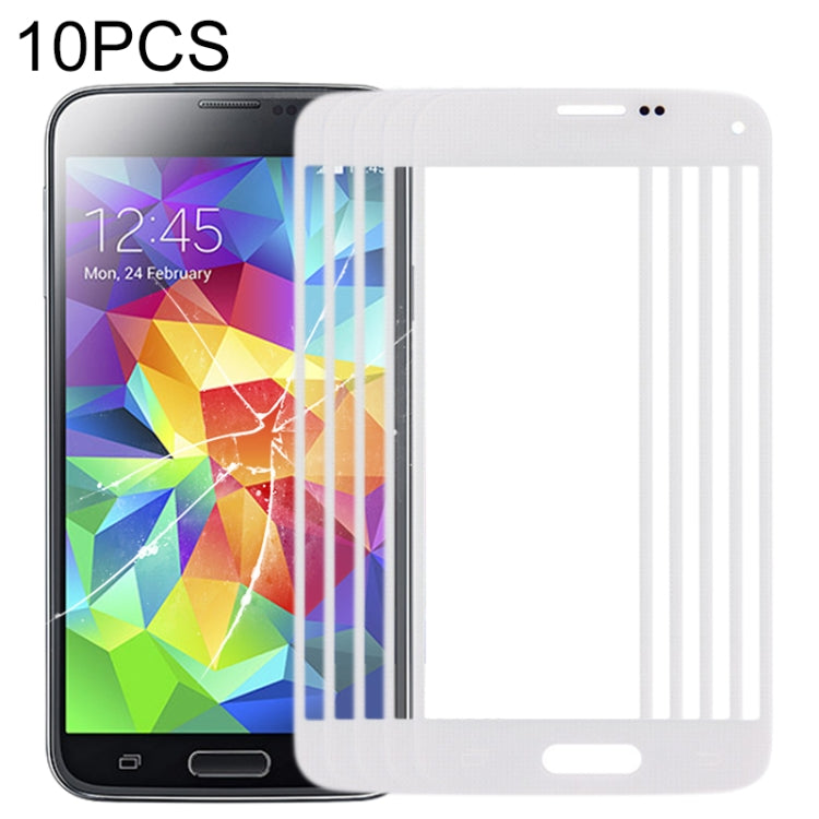 For Samsung Galaxy S5 mini 10pcs Front Screen Outer Glass Lens, For Samsung Galaxy S5 mini