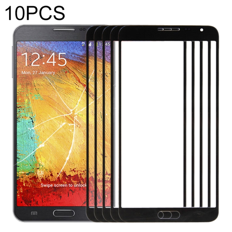 For Samsung Galaxy Note 3 Neo / N7505 10pcs Front Screen Outer Glass Lens, For Samsung Galaxy Note 3 Neo