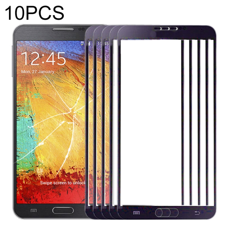 For Samsung Galaxy Note 3 Neo / N7505 10pcs Front Screen Outer Glass Lens, For Samsung Galaxy Note 3 Neo