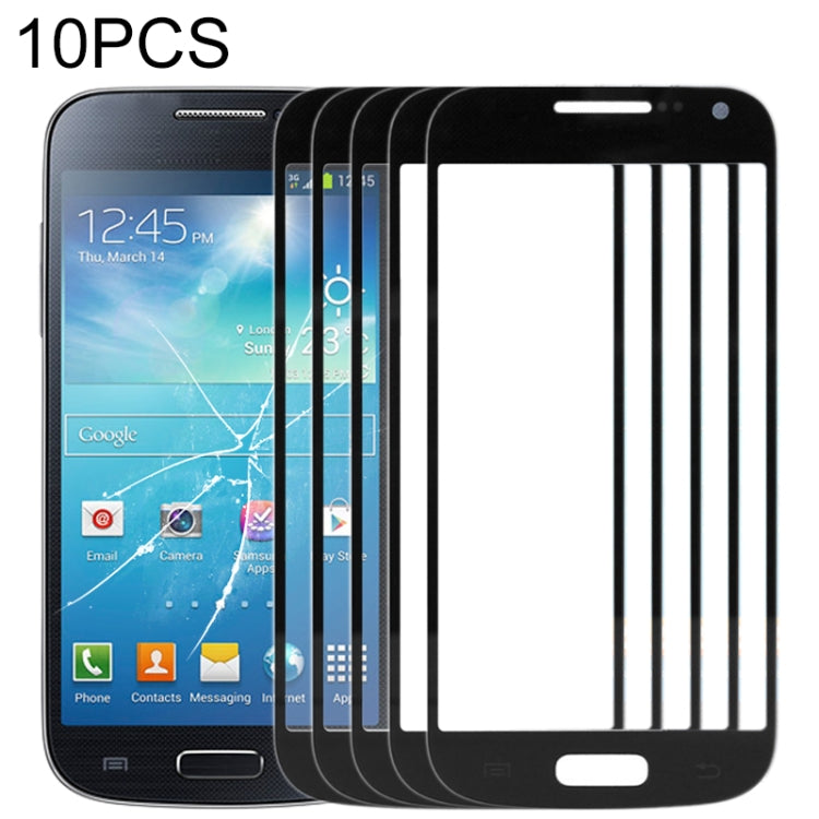 For Samsung Galaxy S IV mini / i9190 10pcs Front Screen Outer Glass Lens, For Samsung Galaxy S IV mini