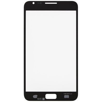 Per Samsung Galaxy Note N7000 / i9220 Lente in vetro esterna per schermo anteriore da 10 pezzi, For Samsung Galaxy Note N7000