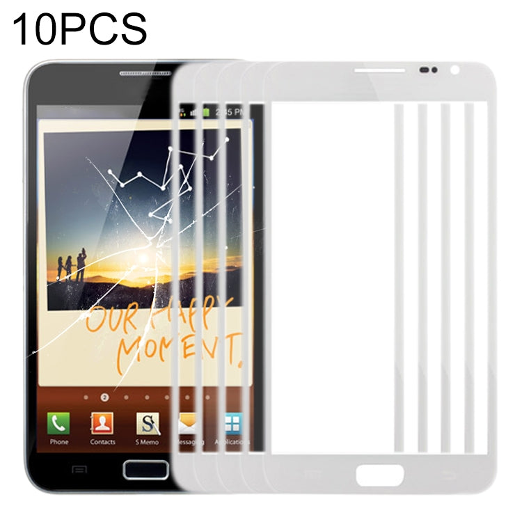 For Samsung Galaxy Note N7000 / i9220 10pcs Front Screen Outer Glass Lens,For Samsung Galaxy Note N7000