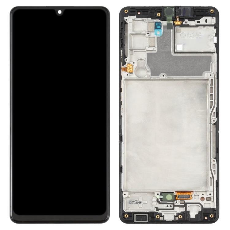 Original LCD Screen and Digitizer Full Assembly with Frame for Samsung Galaxy A42 5G SM-A426, For Samsung Galaxy A42 5G (Original)