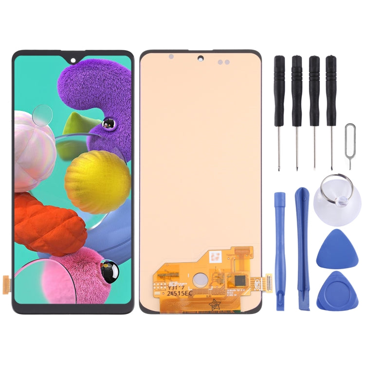 Schermo LCD in materiale OLED e digitalizzatore assemblaggio completo per Samsung Galaxy A51 4G SM-A515 (6,36 pollici), For Samsung Galaxy A51 4G (6.36 inch)