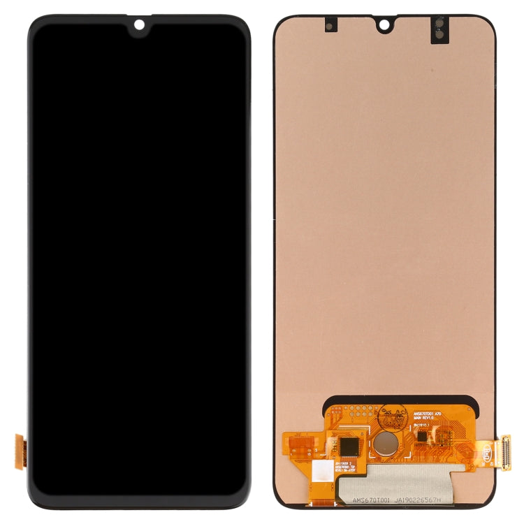 OLED Material LCD Screen and Digitizer Full Assembly for Samsung Galaxy A70 SM-A705 (6.7 inch), For Samsung Galaxy A70 (6.7 inch)