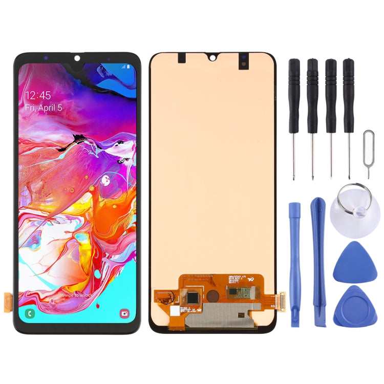 Schermo LCD in materiale OLED e digitalizzatore assemblaggio completo per Samsung Galaxy A70 SM-A705 (6,39 pollici), For Samsung Galaxy A70 (6.39 inch)