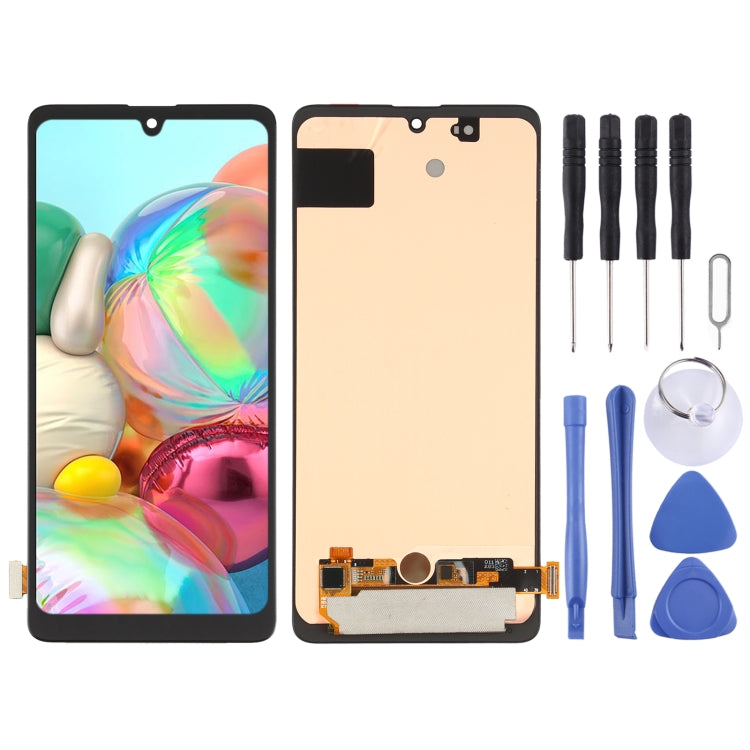 Schermo LCD in materiale OLED e digitalizzatore assemblaggio completo per Samsung Galaxy A71 SM-A715 (6,39 pollici), For Samsung Galaxy A71 (6.39 inch)