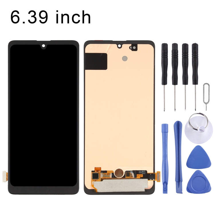 OLED Material LCD Screen and Digitizer Full Assembly for Samsung Galaxy A71 SM-A715 (6.39 inch), For Samsung Galaxy A71 (6.39 inch)