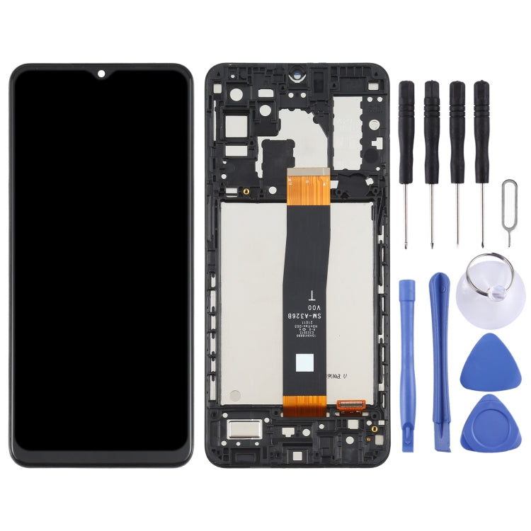 Original LCD Screen and Digitizer Full Assembly with Frame for Samsung Galaxy A32 5G SM-A326B, For Samsung Galaxy A32 5G (Original)