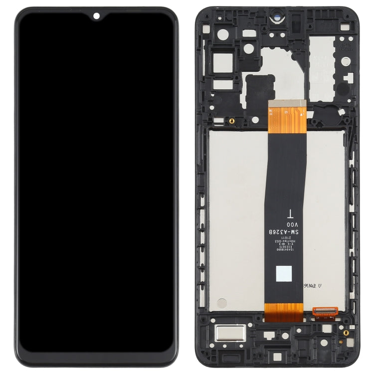 Original LCD Screen and Digitizer Full Assembly with Frame for Samsung Galaxy A32 5G SM-A326B, For Samsung Galaxy A32 5G (Original)