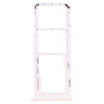 Per Samsung Galaxy A12 SM-A125 Vassoio scheda SIM + Vassoio scheda SIM + Vassoio scheda micro SD, For Samsung Galaxy A12 (Dual Card)