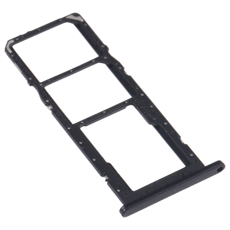 For Samsung Galaxy A02s SM-A025 SIM Card Tray + SIM Card Tray + Micro SD Card Tray, For Samsung Galaxy A02s