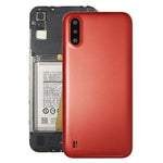 Per Samsung Galaxy A01 SM-015F Cover posteriore batteria con obiettivo fotocamera, For Samsung Galaxy A01
