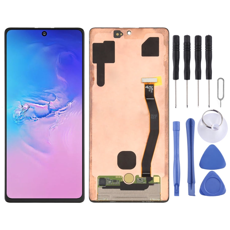 LCD Screen and Digitizer Full Assembly for Samsung Galaxy S10 Lite, For Samsung Galaxy S10 Lite