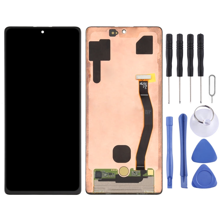 LCD Screen and Digitizer Full Assembly for Samsung Galaxy S10 Lite, For Samsung Galaxy S10 Lite