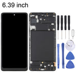 Schermo LCD in materiale OLED e digitalizzatore assemblaggio completo con cornice per Samsung Galaxy A71 SM-A715 (6,39 pollici), For Samsung Galaxy A716.39 inch (OLED)