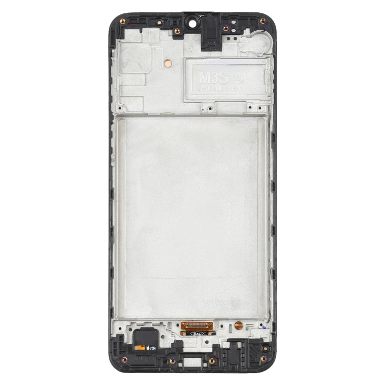 OLED Material LCD Screen and Digitizer Full Assembly with Frame for Samsung Galaxy M21 SM-M215, For Samsung Galaxy M21 (6.36 inch OLED)