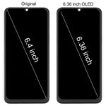 Schermo LCD in materiale OLED e digitalizzatore assemblaggio completo con cornice per Samsung Galaxy A30 SM-A305, For Samsung Galaxy A30 (6.36 inch OLED)
