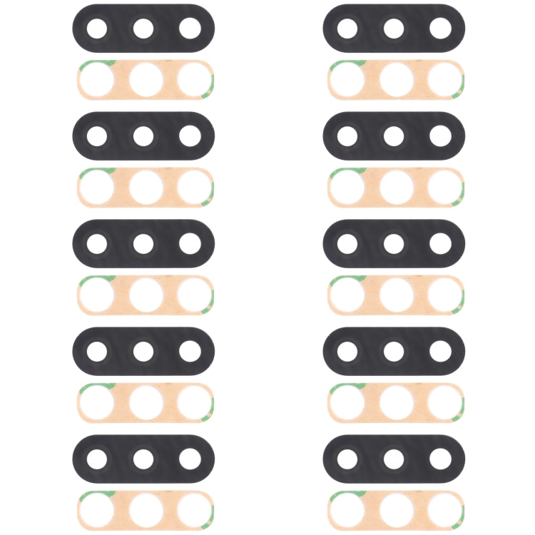 Per Samsung Galaxy A01 SM-A015 Obiettivo fotocamera posteriore da 10 pezzi, For Samsung Galaxy A01