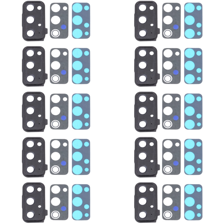 Per Samsung Galaxy S20 FE 5G SM-G781 Copriobiettivo per fotocamera da 10 pezzi, For Samsung Galaxy S20 FE 5G