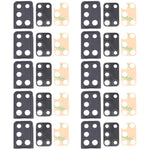 Per Samsung Galaxy A21s SM-A217 Copriobiettivo per fotocamera da 10 pezzi, For Samsung Galaxy A21s