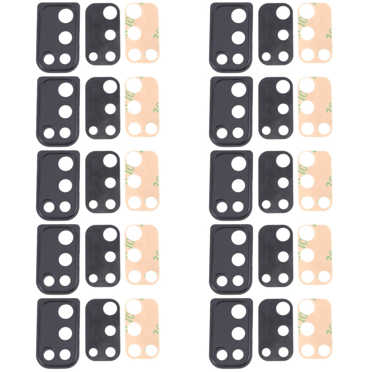 For Samsung Galaxy M21 SM-M215 10pcs Camera Lens Cover, For Samsung Galaxy M21