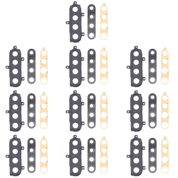 For Samsung Galaxy A21 SM-A215 10pcs Camera Lens Cover, For Samsung Galaxy A21(10 PCS)