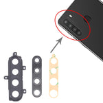 Per Samsung Galaxy A21 SM-A215 Copriobiettivo per fotocamera da 10 pezzi, For Samsung Galaxy A21(10 PCS)