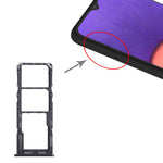 Per Samsung Galaxy A22 SM-A225 Vassoio scheda SIM + Vassoio scheda SIM + Vassoio scheda micro SD, For Samsung Galaxy A22