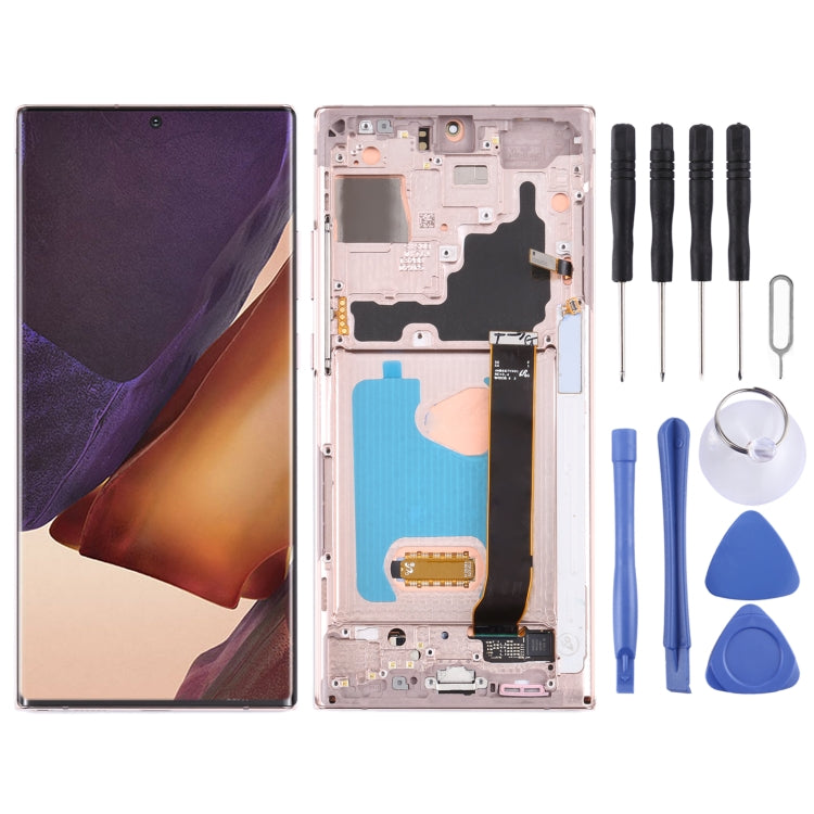 LCD Screen and Digitizer Full Assembly with Frame for Samsung Galaxy Note20 Ultra SM-N986 5G Version, For Samsung Galaxy Note20 Ultra (5G), For Samsung Galaxy Note20 Ultra(5G)