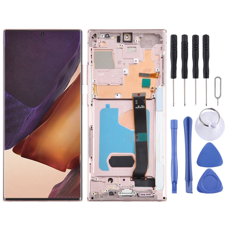 LCD Screen and Digitizer Full Assembly with Frame for Samsung Galaxy Note20 Ultra 4G, For Samsung Galaxy Note20 Ultra 4G(Original), For Samsung Galaxy Note20 Ultra 4G