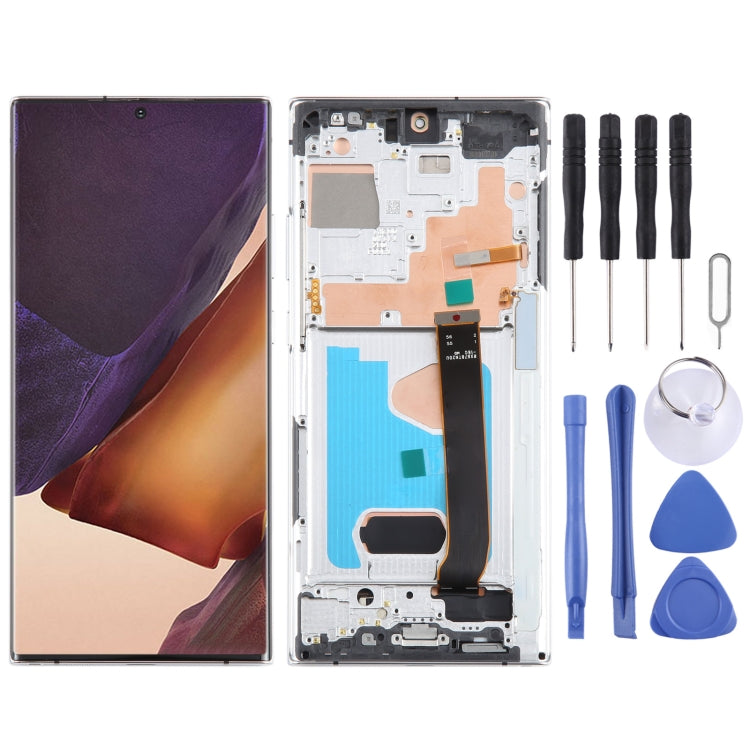 LCD Screen and Digitizer Full Assembly with Frame for Samsung Galaxy Note20 Ultra 4G, For Samsung Galaxy Note20 Ultra 4G(Original), For Samsung Galaxy Note20 Ultra 4G