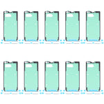 Per Samsung Galaxy S10 5G 10 pezzi adesivi per alloggiamento anteriore, For Samsung Galaxy S10 5G