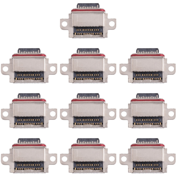 10pcs Charging Port Connectors for Samsung Galaxy Note10 / Note10 5G SM-N970F, SM-N970U, SM-N970U1, SM-N9700, SM-N970W, SM-N9700, SM-N970N, SM-N971U, SM-N971N, For Samsung Galaxy Note10 / Note10 5G