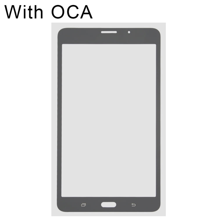 For Samsung Galaxy Tab A 7.0 LTE (2016) / T285 Front Screen Outer Glass Lens with OCA Adhesive Optically Clear, For Samsung Galaxy Tab A 7.0 LTE (2016)