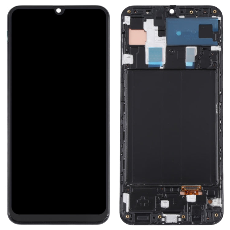 Original LCD Screen and Digitizer Full Assembly with Frame for Samsung Galaxy A30 SM-A305, For Samsung Galaxy A30(Original)