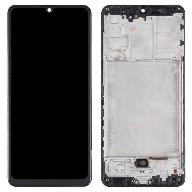 Original LCD Screen and Digitizer Full Assembly with Frame for Samsung Galaxy A31 SM-A315, For Samsung Galaxy A31(Original)