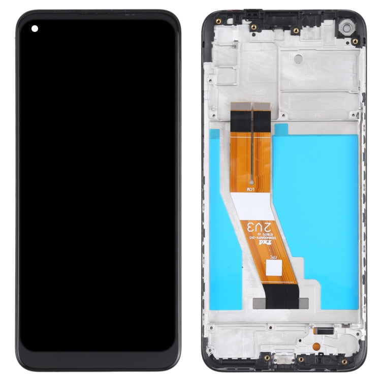 Original LCD Screen and Digitizer Full Assembly with Frame for Samsung Galaxy M11 SM-M115, For Samsung Galaxy M11(Original)