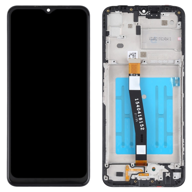 Original LCD Screen and Digitizer Full Assembly with Frame for Samsung Galaxy A22 5G SM-A226, For Samsung Galaxy A22 5G(Original)