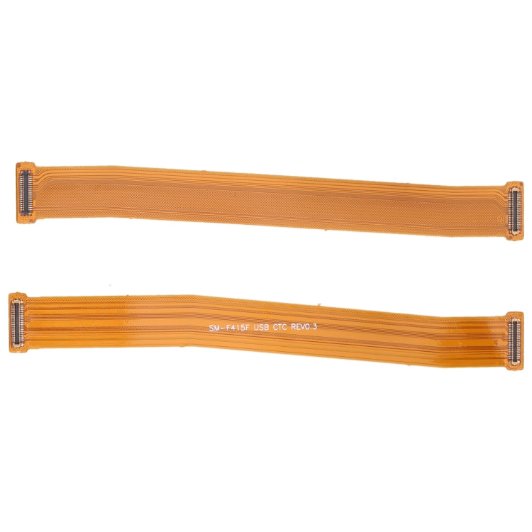 For Samsung Galaxy F41 SM-F415 1 Pair Motherboard Flex Cable, For Samsung Galaxy F41(1 Pair)