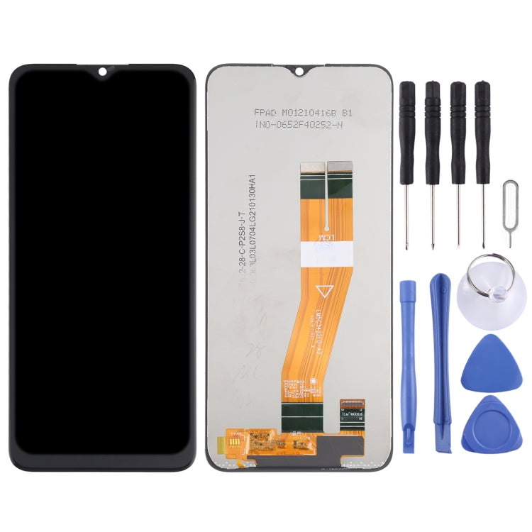 Schermo LCD originale e digitalizzatore assemblaggio completo per Samsung Galaxy A03s SM-A037, For Samsung Galaxy A03s