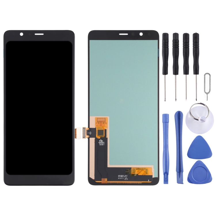 Schermo LCD in materiale OLED e digitalizzatore assemblaggio completo per Samsung Galaxy A8 Star SM-G8850, For Samsung Galaxy A8 Star(OLED Material)