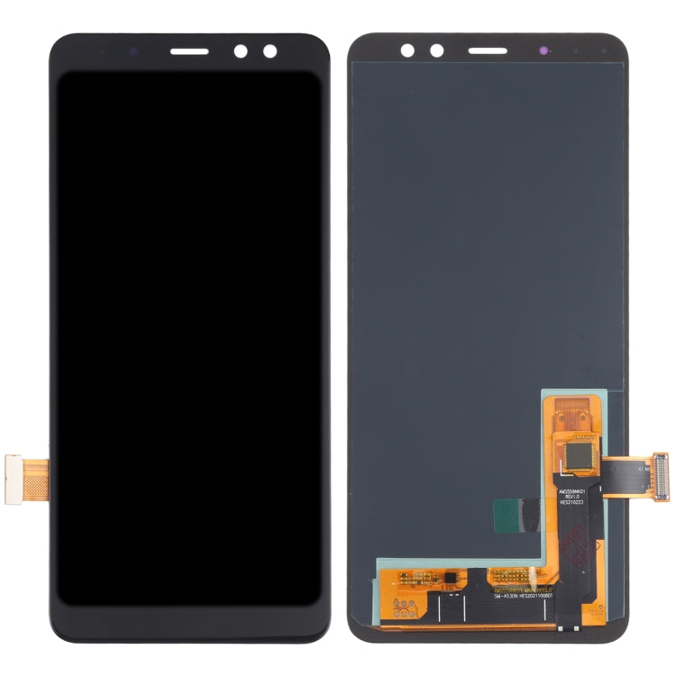 Schermo LCD in materiale OLED e digitalizzatore assemblaggio completo per Samsung Galaxy A8 (2018) / A5 (2018) SM-A530, For Samsung Galaxy A8 (2018) (OLED Material)